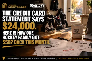 The Credit Card Statement Says $24,000. Here Is How One Hockey Family Got $587 Back This Month