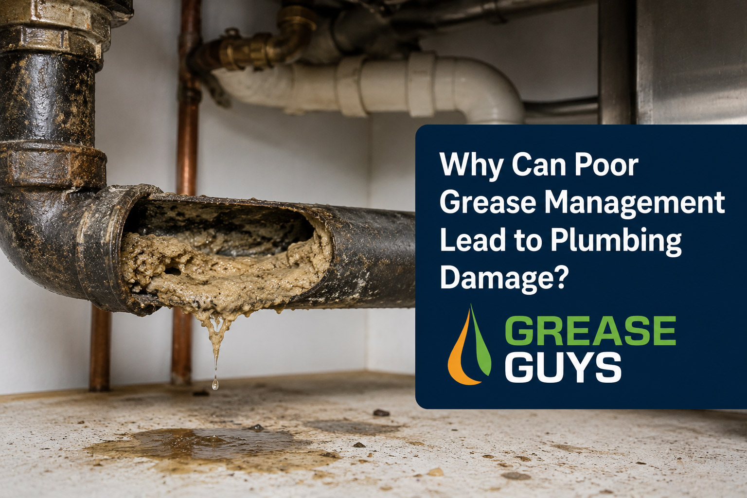 Why Can Poor Grease Management Lead to Plumbing Damage?