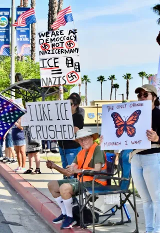 Fil-Ams Join "No Kings" Day Protests