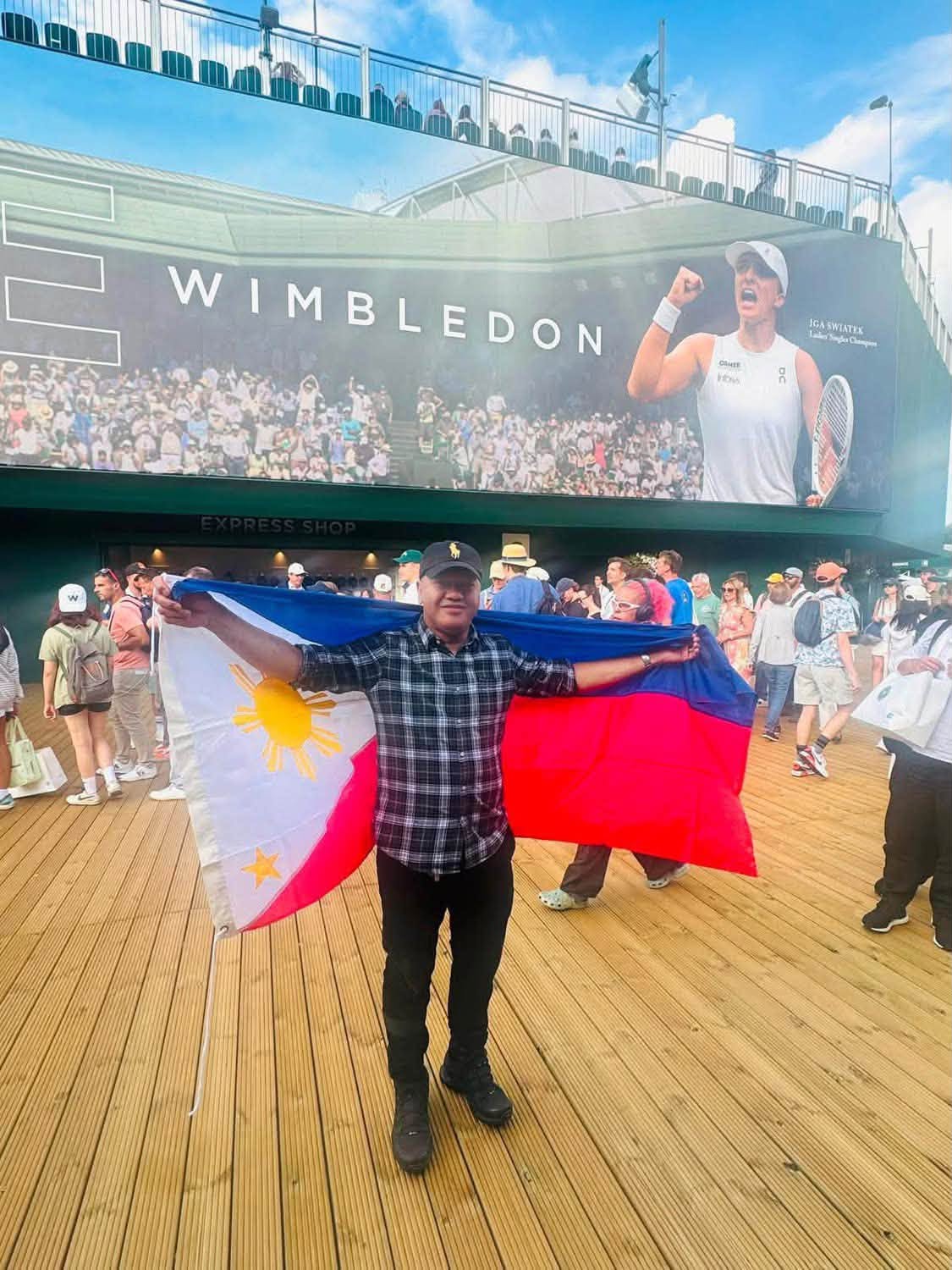 How Filipino fan receives 'special accessibility treatment' at Wimbledon to witness Alex Eala's historic run