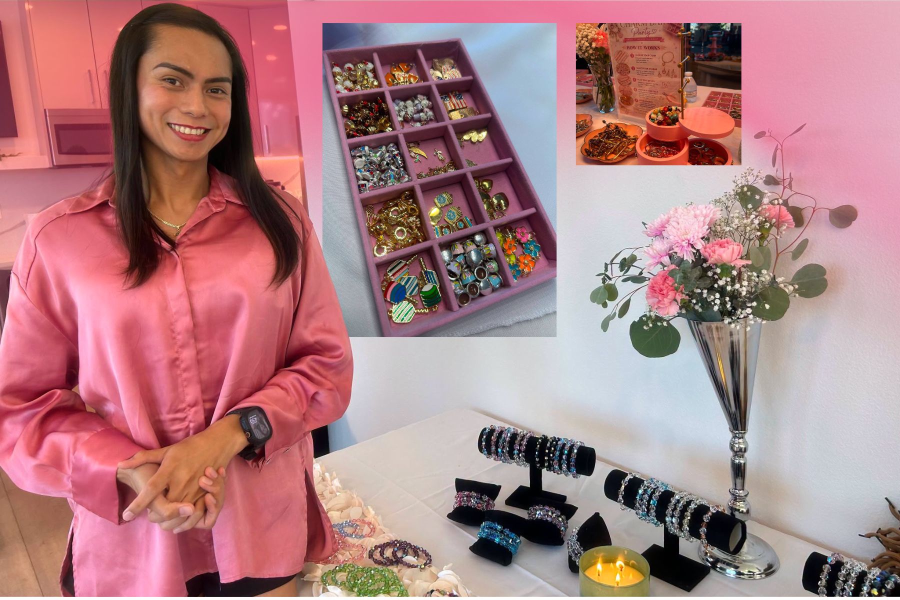 Pinay Group Holds Unique Beads and Charms Party in Hollywood