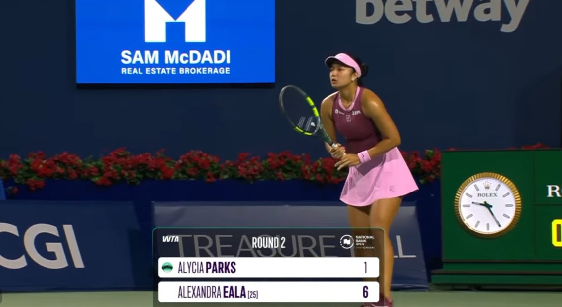 Alex Eala Defeats Alycia Parks to Advance to Canadian Open Third Round