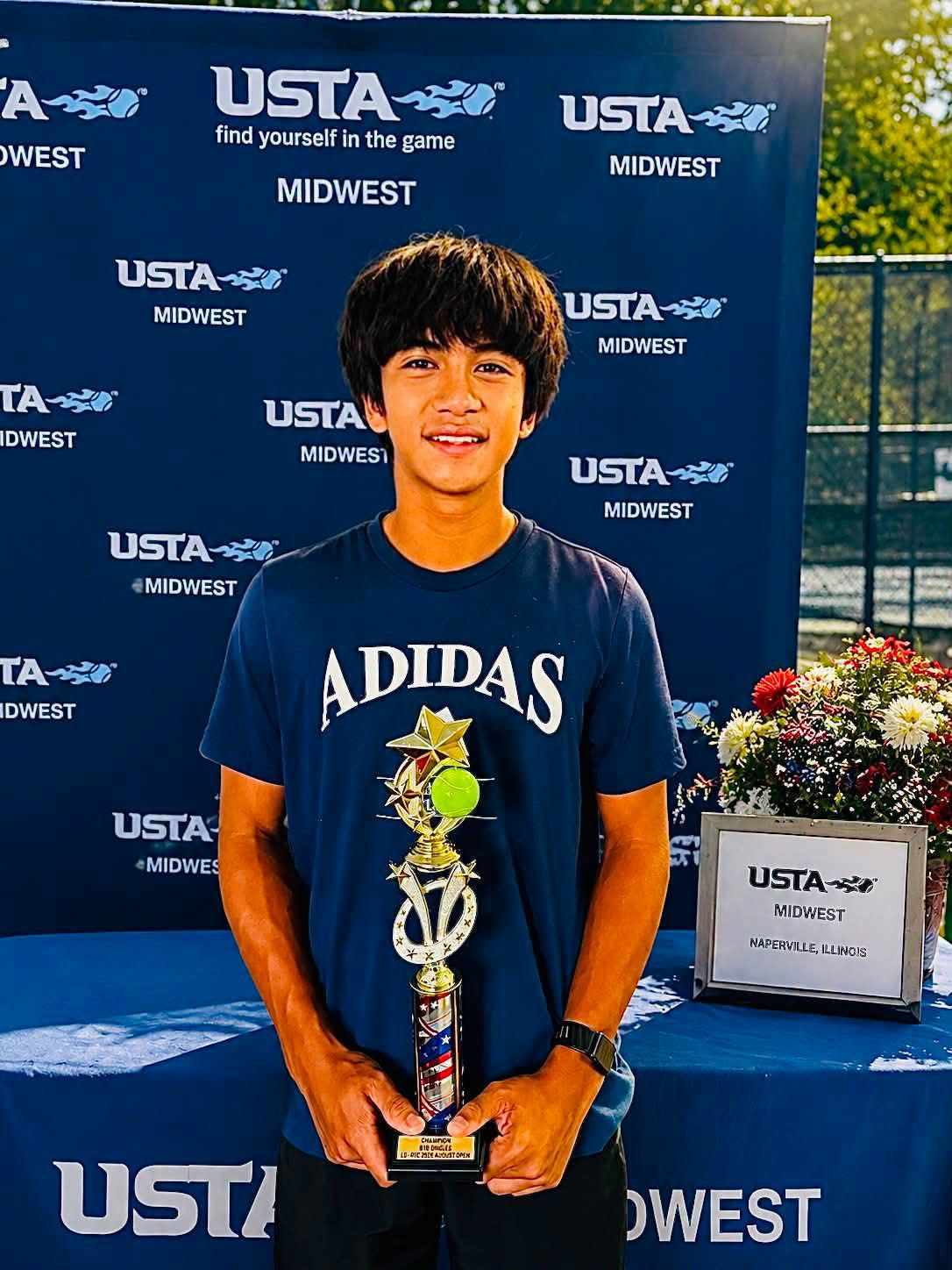Teen Filipino tennis player Baisa captures USTA 18 & Under Title in Naperville