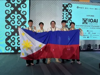 Filipino Team Sweeps Medals in International AI Olympiad Debut in Kazakhstan