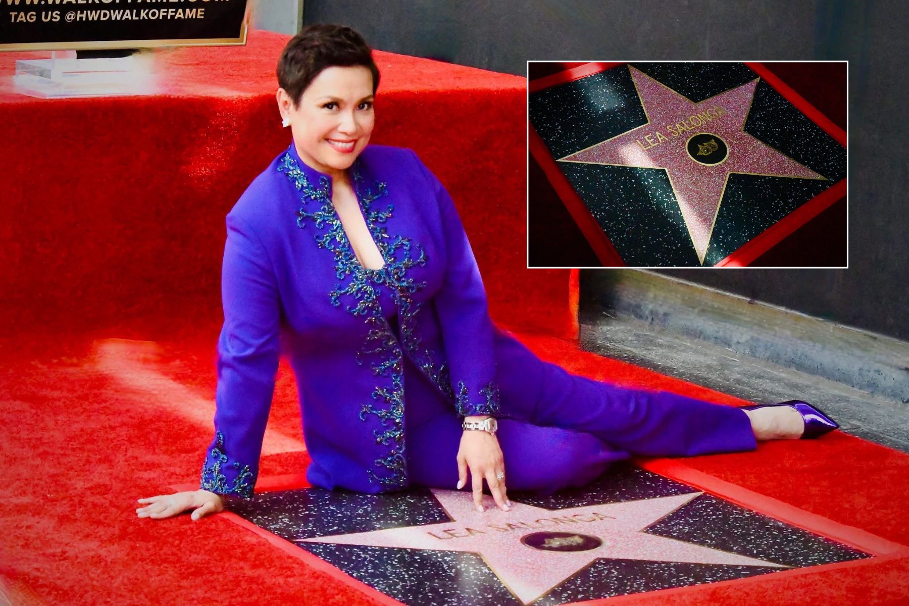 A whole new achievement: Lea Salonga makes history in Hollywood Walk of Fame