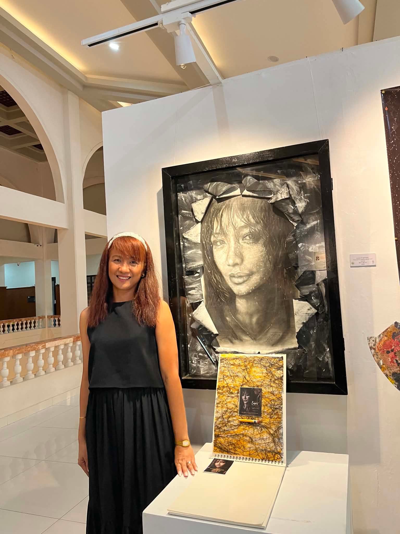 From Rome with Hope: Filipina Artist Transforms Pain and Resilience into 'Kuwento ng Lapis'