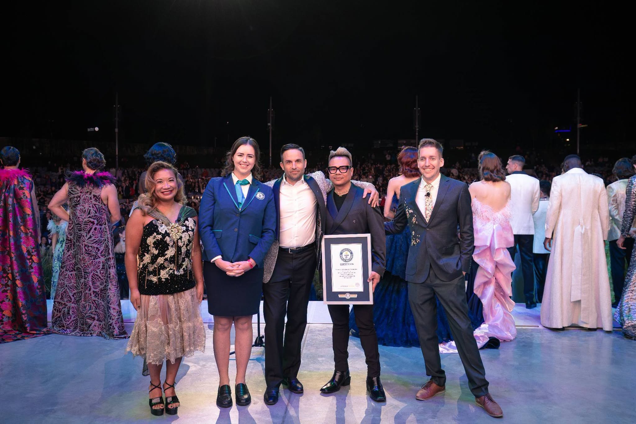 Filipino Designer RC Caylan Breaks World Record for Largest Fashion Show Attendance