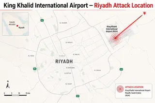 Fresh Houthi Strike Hits Riyadh Airport Following Deadly Weekend Attack 