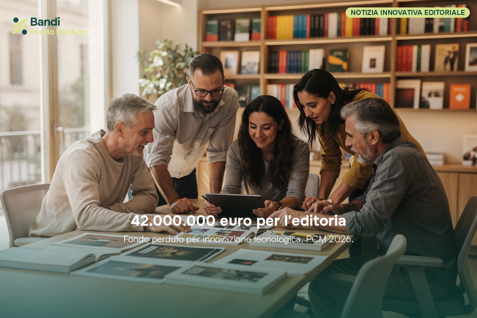 Modernizza la tua impresa con 42.000.000 euro: il fondo perduto per le tecnologie innovative nell'editoria