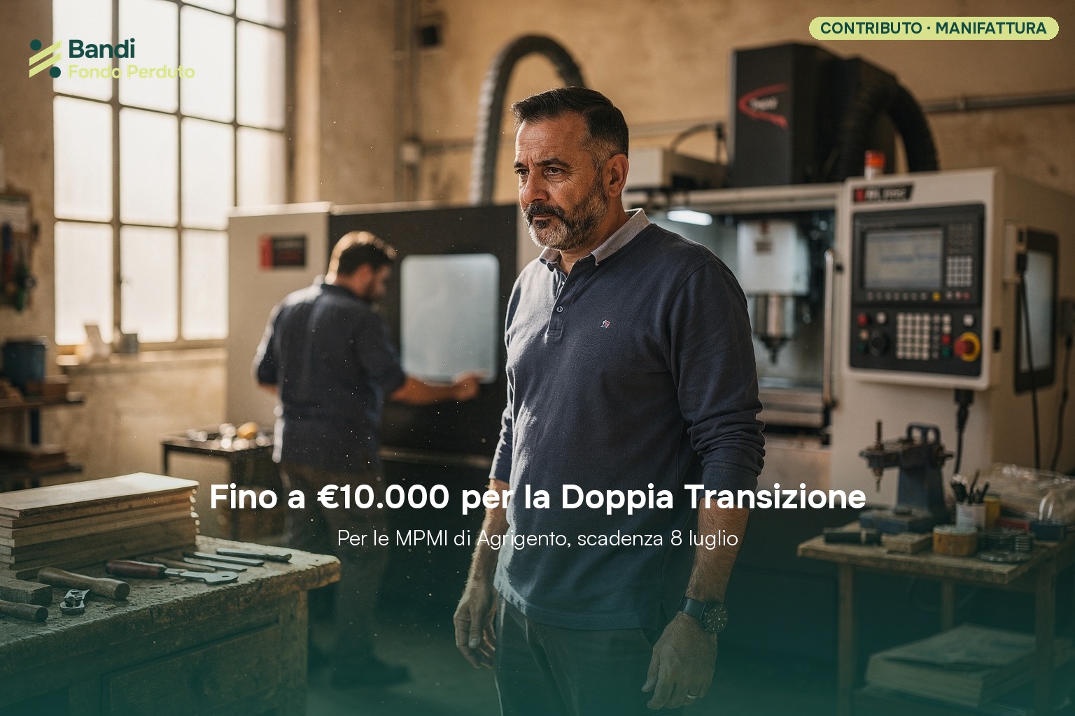 La Camera di Commercio di Agrigento offre fino a €10.000 per la doppia transizione: un contributo a fondo perduto fino al 70%