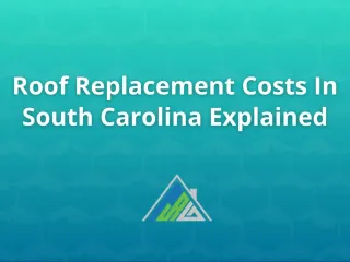 How Much Does a Roof Cost in South Carolina?