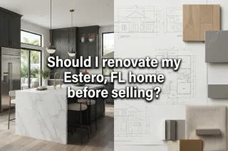 Renovate Before Selling Your Estero Home?