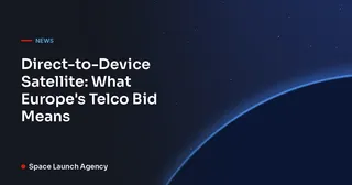 Direct-to-Device Satellite: What Europe's Telco Bid Means