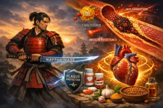 The Samurai Sword of Vascular Health How Nattokinase Cuts Through Fibrin, Inflammation, and Cardiometabolic Risk