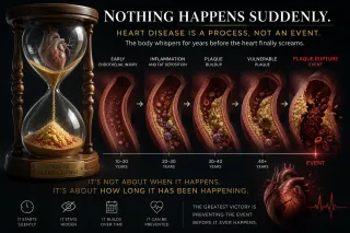 Nothing Happens Suddenly: Looking Beyond Risk to Find Disease Before the Event  