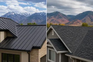 Metal vs. Shingle Roofing: Which Is Right for Your Utah Home?