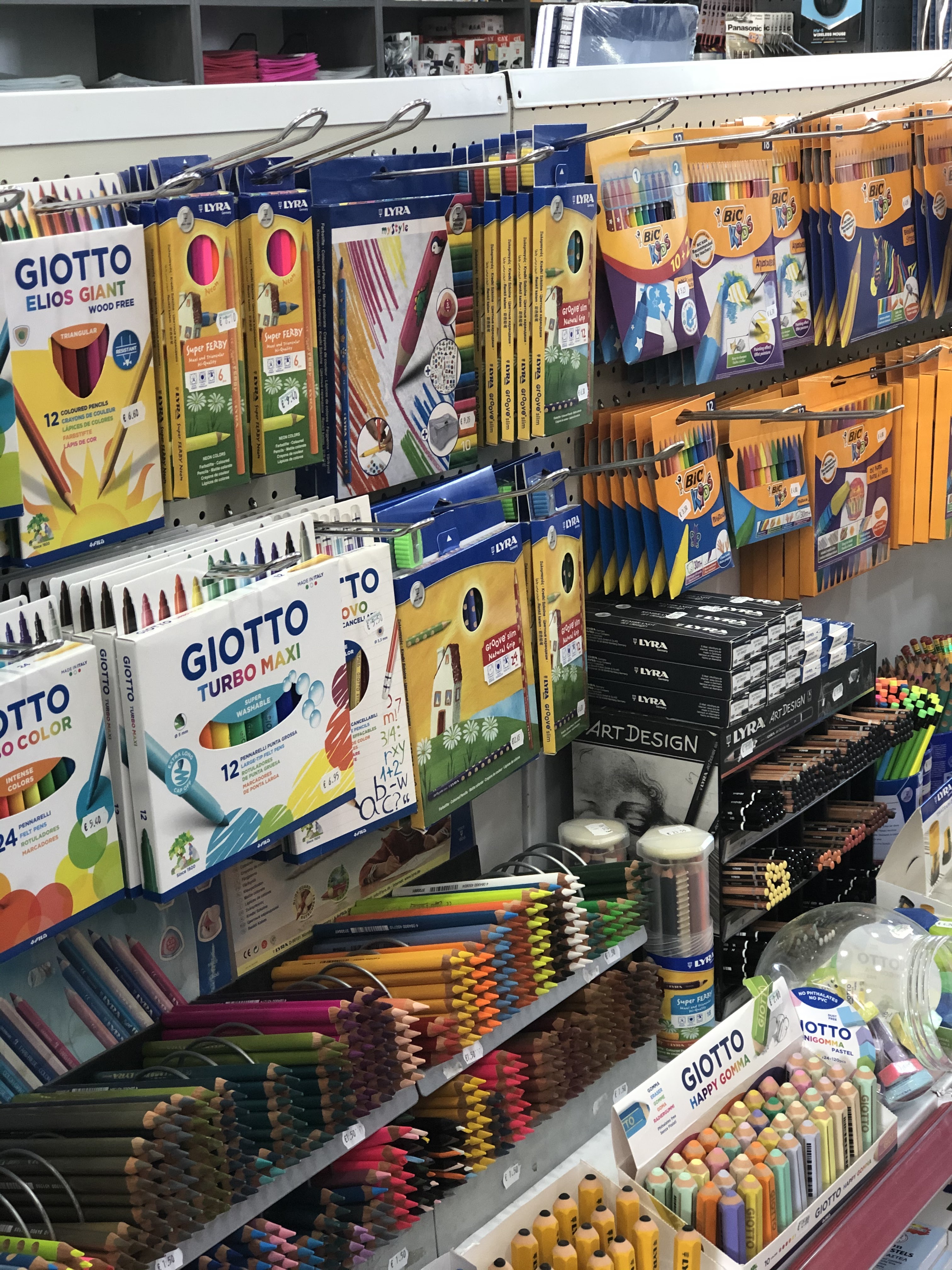 Inside Bookall Stationery