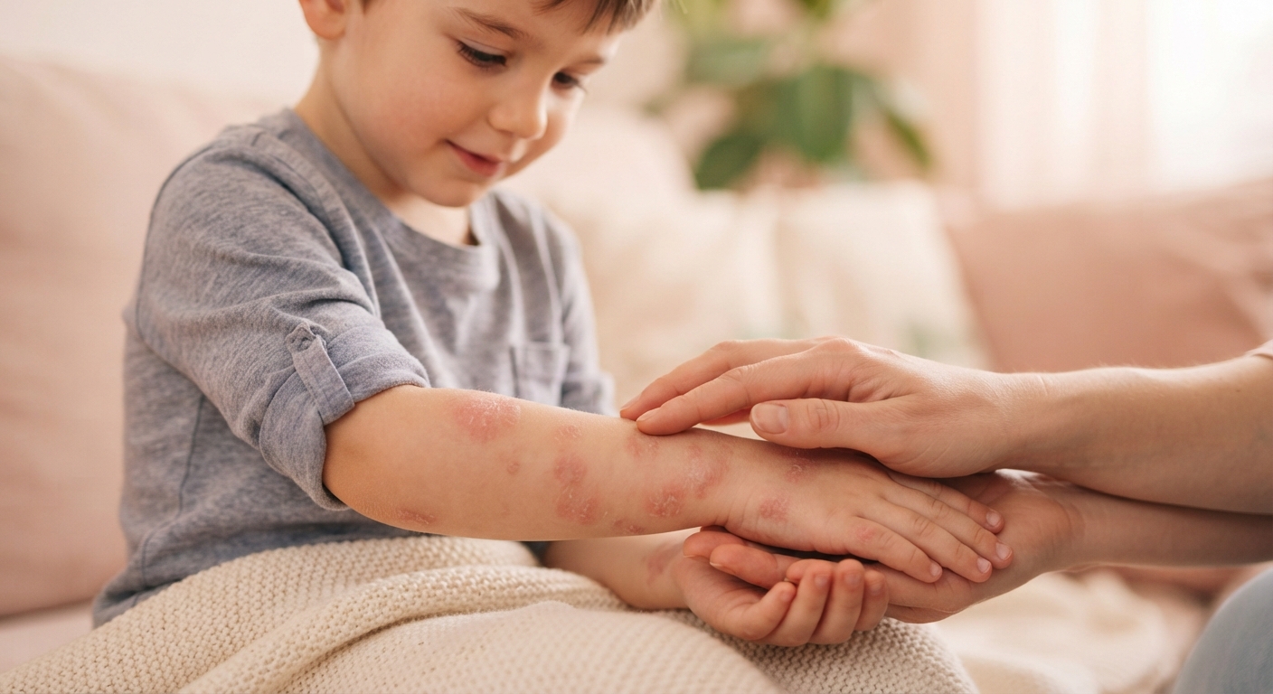 Dermatite atopica in età pediatrica:  il legame tra pelle e psiche e l’importanza di un approccio integrato