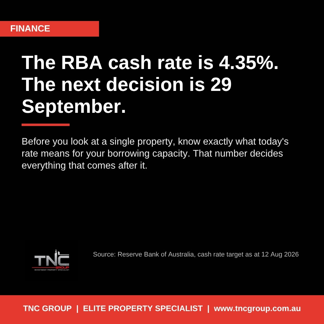 The RBA cash rate is 4.35%. Here's the number that actually matters.