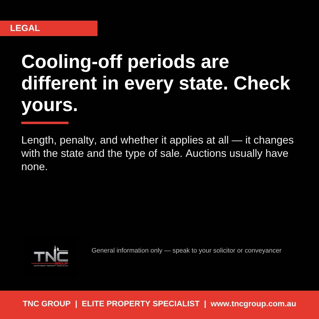 Cooling-off periods: why you must check your state before you sign