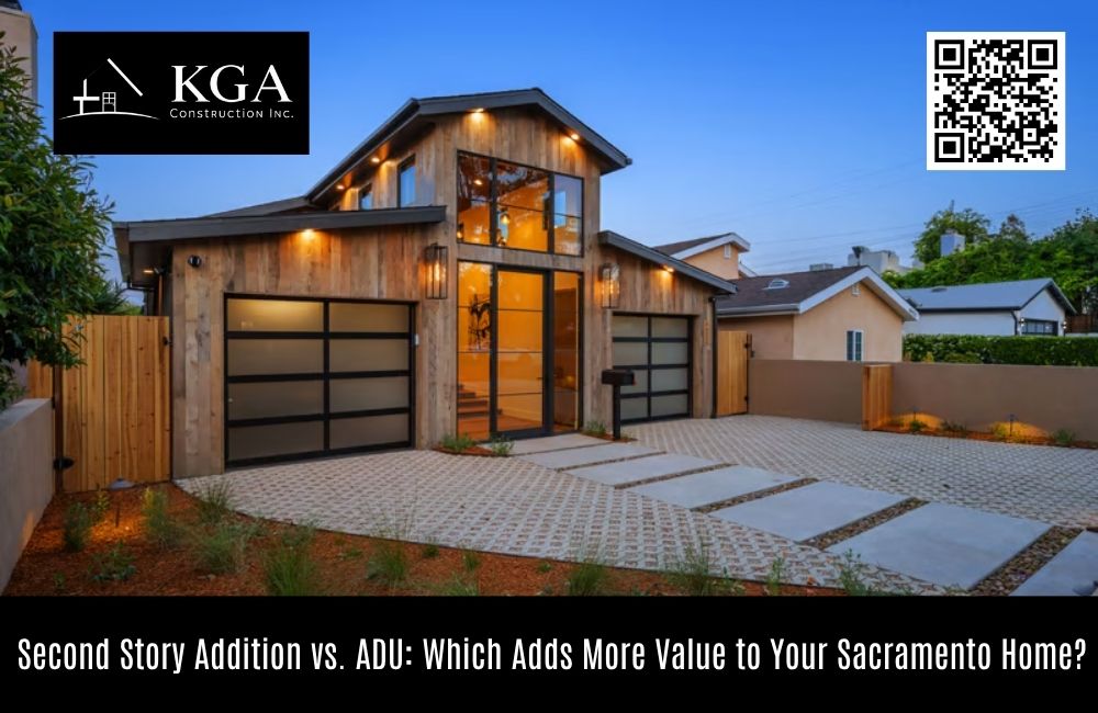 Second Story Addition vs. ADU: Which Adds More Value to Your Sacramento Home?