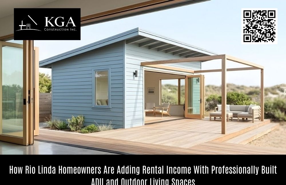 How Rio Linda Homeowners Are Adding Rental Income With Professionally Built ADU and Outdoor Living Spaces