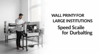 Wall Printing for Large Institutions: Speed, Scale, and Durability