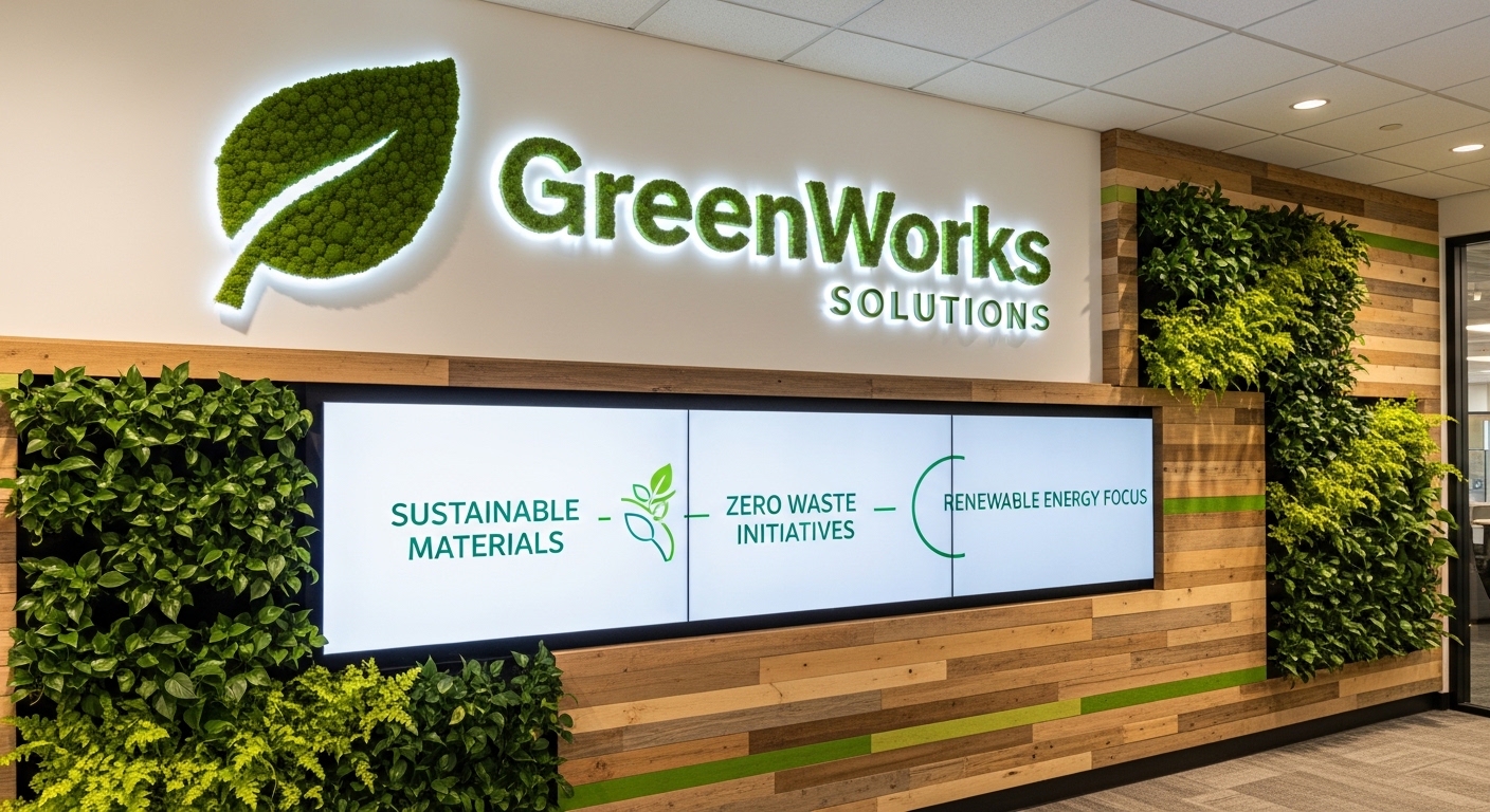 Eco-Friendly Wall Branding Solutions for Commercial Spaces in 2024