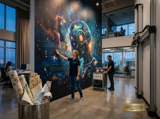 Professional Wall Printing Services: The Modern Alternative to Vinyl and Wallpaper