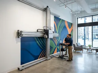 Non-Adhesive Wall Murals: The Next Generation Alternative to Vinyl Wraps