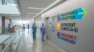 Integrated Wayfinding Wall Graphics: How Direct-to-Wall Printing Replaces Traditional Signage