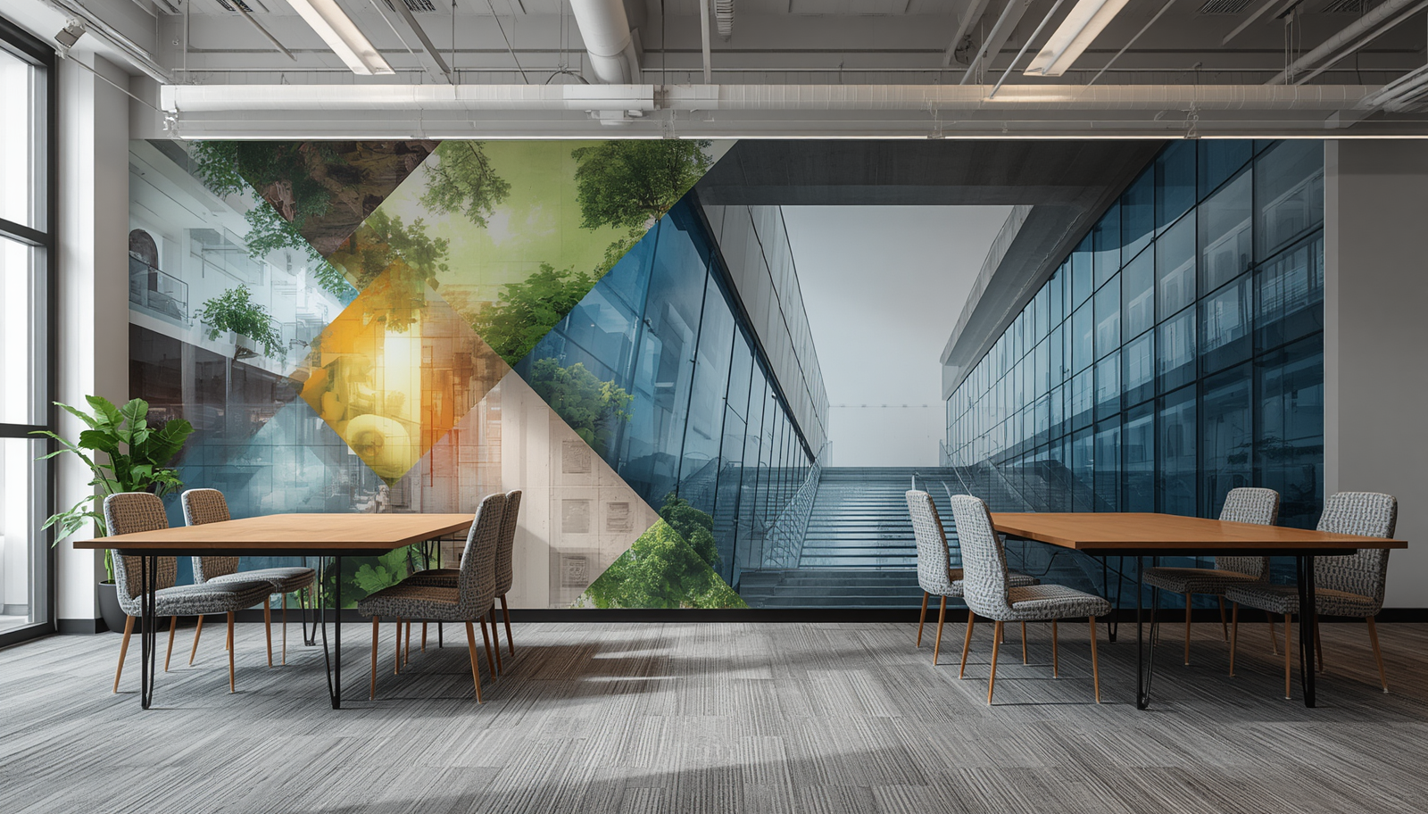 Direct-to-Wall Printing vs. Vinyl Wall Coverings: Which Solution Is Right for Your Space