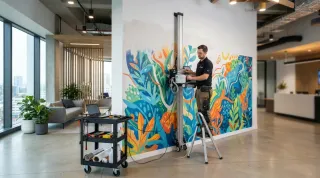 Custom Wall Mural Installer Near Me | ECMP