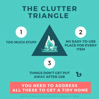 3 root causes of clutter (and how to overcome each!)