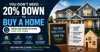 You Do Not Need 20 Percent Down to Buy a Home and This Belief Is Keeping Too Many Buyers Waiting