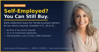 How to Get a Mortgage When You Are Self-Employed in Florida