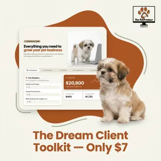 How to Get More Pet Clients:  The Complete Toolkit for Pet Businesses