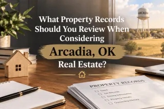 What Property Records Should You Review When Considering Arcadia, OK Real Estate?