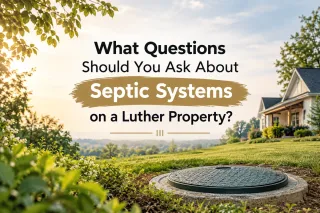 What Questions Should You Ask About Septic Systems on a Luther Property?