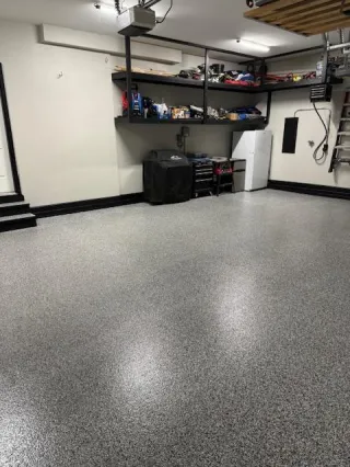 Why Random Flake Epoxy Is Ideal for Garage Floors