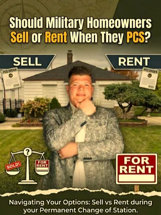 Should Military Homeowners Sell or Rent When They PCS?