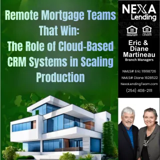 Remote Mortgage Teams That Win: The Role of Cloud-Based CRM Systems in Scaling Production