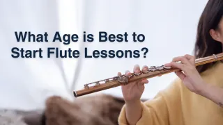 What Age is Best to Start Flute Lessons?