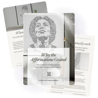 Why the Affirmations Grated — and What Actually Works Instead