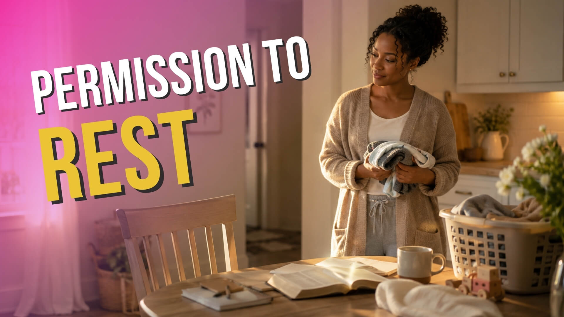 Permission to Rest: Letting Go of Mom Guilt and Embracing Margin