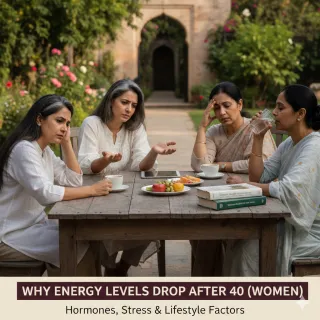 Why Energy Levels Drop After 40