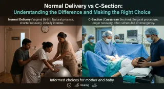 Normal Delivery vs C-Section: Understanding the Difference and Making the Right Choice