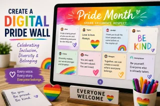 Celebrate Pride Month with a Digital Pride Wall