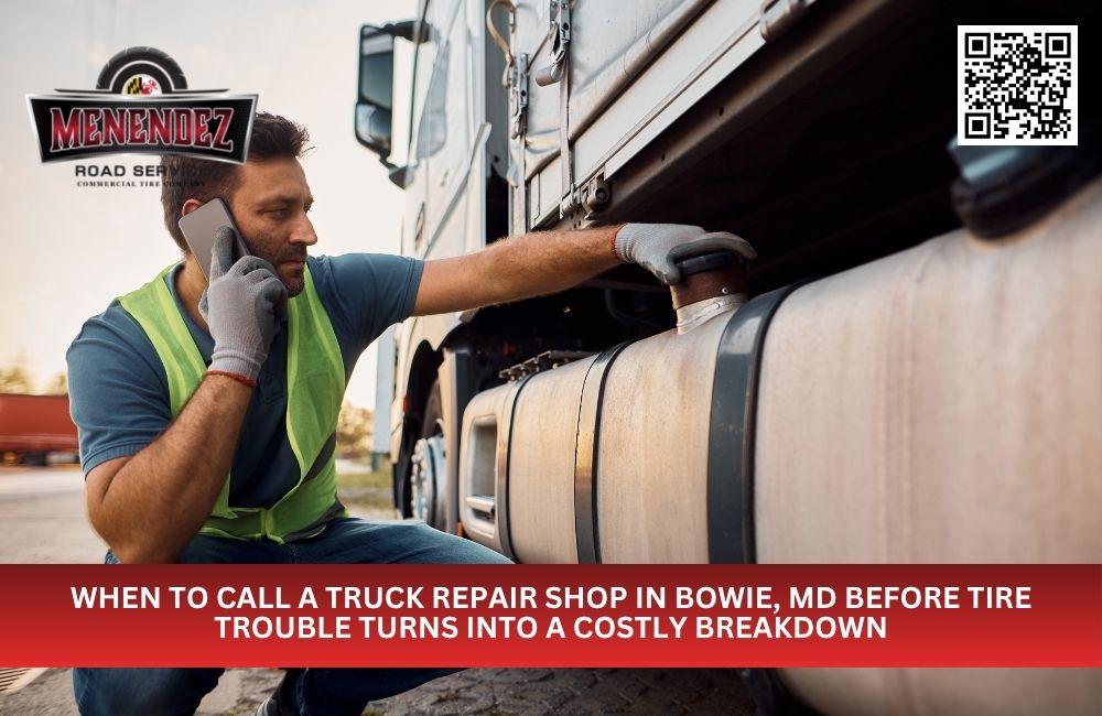 When to Call a Truck Repair Shop in Bowie, MD Before Tire Trouble Turns Into a Costly Breakdown