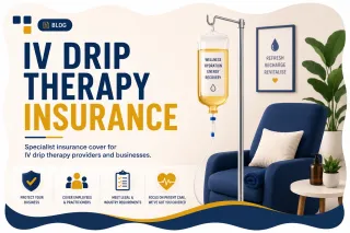 IV Drip Therapy Insurance UK – Cover, Risks & Requirements